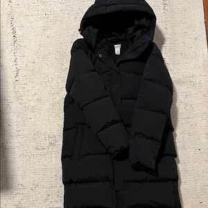 Duluth Trading Company Women's Ruffer Puffer Arctic Down Long Coat